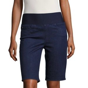 FOXCROFT | Indigo Nina Bermuda shorts